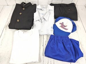 10og530/衣類■熊本市立出水南中学校■男子学生服 学ラン制服 165A 上下セット+体操服【h10】