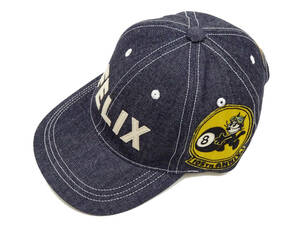 トイズマッコイ フィリックス デニムキャップ TMA2401 TOYS McCOY DENIM CAP FELIX THE CAT &TH ANNIV. 帽子 インディゴ 新品