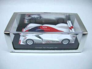 A★ 即決 ★ Spark 1/43 ★ Peugeot 908 / プジョー 908 コンセプトカー パリサロン 2006
