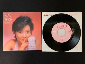 ♭♭♭EPレコード 岡田有希子 くちびるNetwork / 恋のエチュード