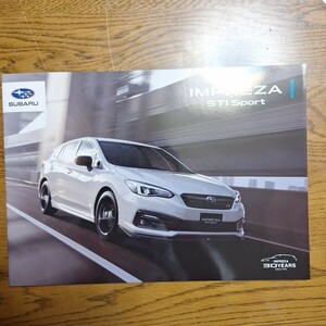 SUBARUスバルインプレッサ STISportスポーツ カタログ2021年12月現在