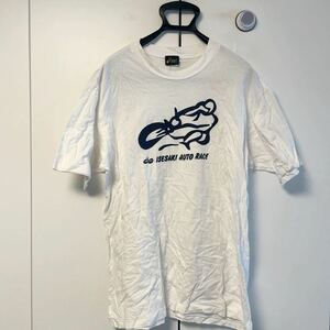 ASICS アシックス 伊勢崎オートレース プリントTシャツ サイズO