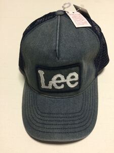 Lee リー メッシュキャップ◎デニム◎ ユニセックス 帽子 栗原ライセンス品◎長期保管・デッドストック・未着用品◎タグ付