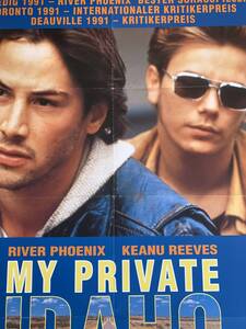 ★マイ・プライベート・アイダホ★ドイツ版１sh★リヴァー・フェニックス/キアヌ・リーブス★ガス・ヴァン・サント★My Own Private Idaho