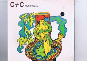 シュリンク付き（開封済） US盤 12inch C + C Music Factory / Take A Toke (The Remix) 44 77742