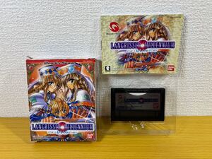 WS【ラングリッサー ミレニアム】箱 取扱説明書 ソフト付き『ワンダースワン バンダイ カートリッジ』LANGRISSER MILLENNIUM