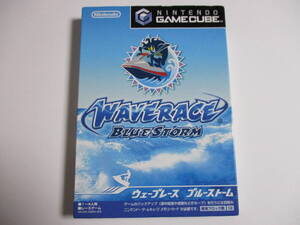 NGC　ウェーブレース　ブルーストーム　箱・説明書付　ニンテンドーゲームキューブ専用ソフト