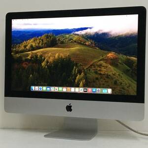 ☆【美品 21.5インチ】Apple iMac (Retina 4K, 21.5-inch, 2019) A2116 Core i5(8500)/3GHz RAM:16GB/HDD:1TB,SSD:28GB Sonoma 動作品