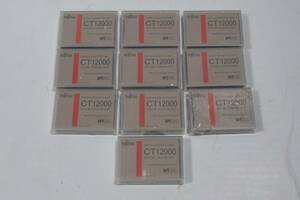 G4514 Y 【10個セット・新品・スレ傷あり 】Fujitsu 富士通 DATA CASSETTE DAT CT12000/ 0121180 CA01950-0731 データ カセット