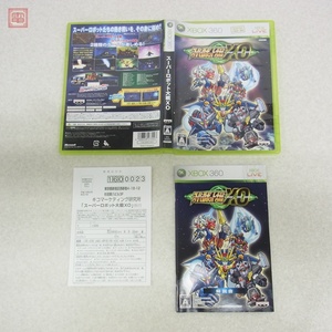 動作保証品 XBOX360 スーパーロボット大戦XO バンプレスト BANPRESTO 箱説ハガキ付【PP