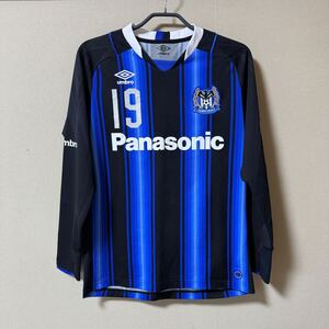 2015 ガンバ大阪 ユニフォーム 選手支給 ユース 長袖 アンブロ umbro Gamba Osaka 19番