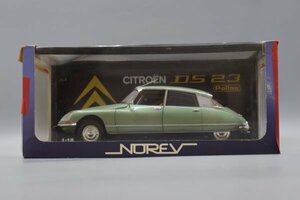 未使用 NOREV ノレブ 1/18 CITROEN シトロエン DS 23 Pallas パラス グリーンメタリック 箱付 インテリア 外車 ミニカー Hb-517T