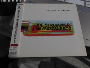 JOE STRUMMER & THE MESCALEROS ジョーストラマー&ザ・メスカレロス / GLOBAL A GO_GO レア 帯付CD CLASH クラッシュ