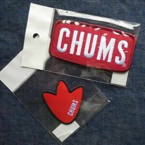 CHUMS ワッペン 2枚セット CH62-1470 CH62-1479 新品 Wappen