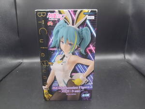 在庫6 初音ミク BiCute Bunnies Figure－ストリートver フィギュア Hatsune Miku バニー 黄色