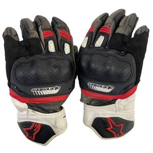 【即決】 ALPINESTARS アルパインスターズ ライディンググローブ SP-5 黒系/白系 ブラック系/ホワイト系 Lサイズ 15245-60