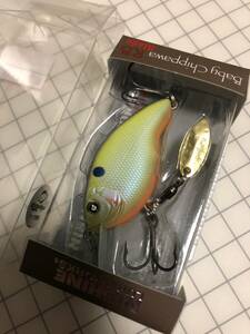 NISHINE LURE WORKS Baby Chippawa RB Blade ニシネルアーワークス　チッパワ　RB　チャートリュース　シャッド