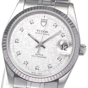 チュードル TUDOR 74034 プリンスオイスターデイト WGベゼル 10P cal.2824-2 自動巻き メンズ _800761