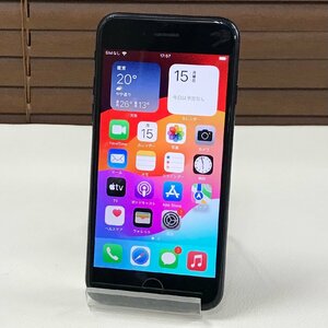 ☆中古品/良品☆ au iPhone SE (第3世代) 128GB MMYF3J/A Midnight ミッドナイト 〇判定 SIMフリー A2782