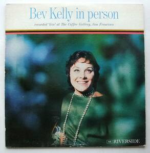 ◆ BEV KELLY in Person ◆ Riverside RLP 345 (blue:BGP:dg) ◆ W