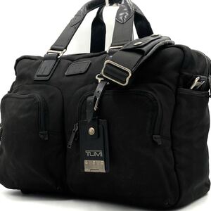 1円 【超希少】 TUMI トゥミ ボストンバッグ ビジネス エバレットエッセンシャルトート ALPHA BRAVO 22340DH ブラック A4可 メンズ 2way 黒