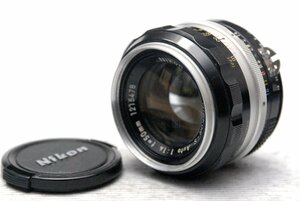 Nikon ニコン 純正 NIKKOR-S 50mm MF 高級単焦点レンズ 1:1.4 (Ai) 超希少・作動品