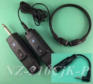 手ぶら拡声器対応新型コードレス咽喉マイク ＮＺ－２１０ＣｊＫ－Ｐ 標準サイズ、喉の音を拾って拡声