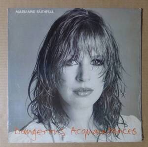 MARIANNE FAITHFULL「DANGEROUS ACQUAINTANCES」米ORIG[初回ILPS規格ISLAND]シュリンク美品