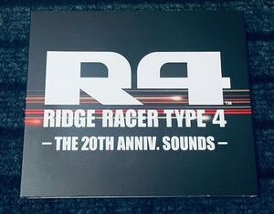 ◆【 R4 -THE 20TH ANNIV. SOUNDS 】未修正盤 RIDGE RACER TYPE 4/サウンドトラック/サントラ/リッジレーサー /ナムコ/サントラ