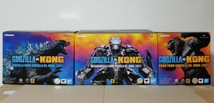 【美品 送料無料】S.H.モンスターアーツ MonsterArts ゴジラ コング メカゴジラ GODZILLA VS. KONG 2021