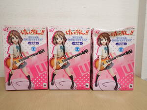 「6064/S7B」I.まとめて3点 平沢唯 けいおん!! K-ON!! スペシャルクオリティフィギュア YUI HIRASAWA バンプレスト SQ 景品