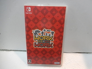 Used美品◆任天堂/NINTENDO◆スイッチ/SWITCH◆ソフト◆WORK×WORK/ワーク×ワーク◆東京北区◆引取歓迎◆送料\180