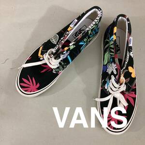 【新品未使用】バンズ VANS アナハイム チャッ49DX スニーカー 靴 エラ カラフル プリント 紐 ハイカット シューズ 黒 ブラック 28.0cm @★