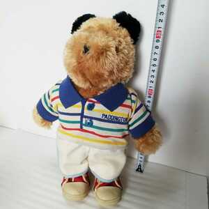1972年 Vintage Paddington Bear くまのパディントン ベア スポーツウェア 33cm [ビンテージ ぬいぐるみ 人形 クマ テディベア 熊 stuffed]