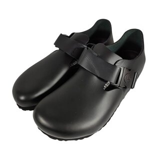 未使用 BIRKENSTOCK ビルケンシュトック レザー ロンドンテック シューズ 41 26.5㎝相当 ブラック ◆