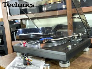 レコードプレーヤー Technics SL-1200MK4 シェル/サブウエイト/純正RCAケーブル等付属 当社整備/調整済品 Audio Station