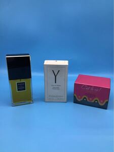 香水 フレグランス 石鹸　シャネル YSL クリスチャンラクロワ　3点　おまとめ　お買い得品　【01】