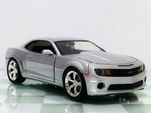 開封品■JADA TOYS 1/24 2010 CHEVY CAMARO SS SILVER■シェビー カマロ 45