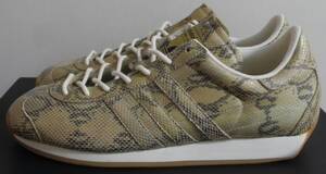 ほぼ新品 カントリー 2001年製 JP28.5cm 蛇 672861 生産終了 日本限定 adidas country vintage snake ビンテージ スネーク 古着 天然皮革