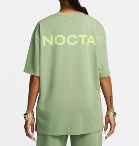 NIKE x NOCTA 24SS【ショートスリーブ グラフィックTシャツ】緑 XLサイズ タグ付新品未使用 送込☆ノクタ Drake 