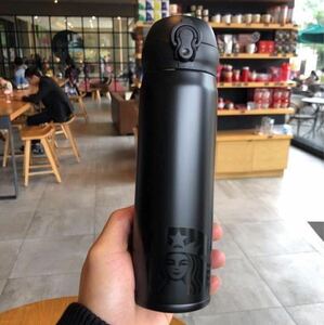 新品未使用 STARBUCKS スターバックス 水筒 ステンレスボトル 500ML 保温 保冷性 軽量構造 直飲み おしゃれ 魔法瓶 a