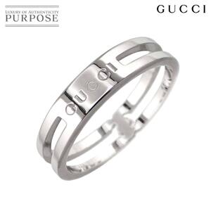 グッチ GUCCI インフィニティ #11 リング K18 WG ホワイトゴールド 750 指輪 Infinity Ring 90250261