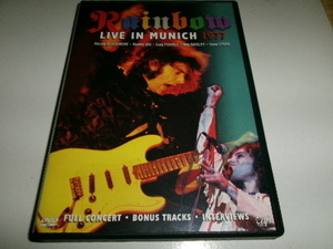 RAINBOW/LIVE IN MUNICH 1977 2DVD■国内盤 酒井康 コージー・パウエル/ディオ/レインボー/リッチーブラックモア ハードロック　様式美