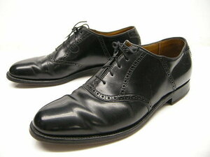 サイズ10C(27-27.5cm)■Aldenオールデン■USED■#993/シェルコードバンサドルシューズ/shell cordovan sadle shoes/ブラック/メンズ/ブーツ