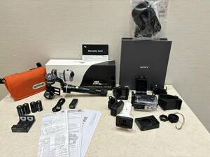 M4858　SONY ソニー FDR-X3000+Action Cam FyFEIYUTECH カメラ 付属品多数！　動作未確認です！