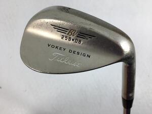 即決 お買い得品！中古 ボーケイ ウェッジ 258.08 SW D/G 58 WEDGE