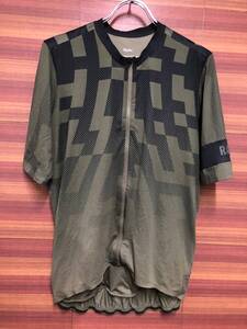 IL528 ラファ Rapha PRO TEAM FLYWEIGHT JERSEY AERO BLOCK カーキ XXL