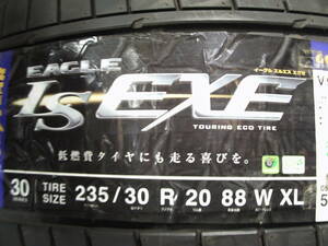 タイヤ　4本セット　グッドイヤー　LS　EXE　235/30R20　2012年製