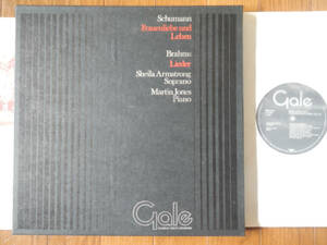 【箱LP】独GALE高音質190g重量盤(76-006/1976年MAXIMUM FIDELITY/SHELIA ARMSTRONG/MARTIN JONES/SCHUMANN/BRAHMS)