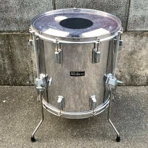 Pearl PRESIDENT② フロアタム 14x14インチ パール プレジデント クローム 銀色 打楽器 ※引取り可 □